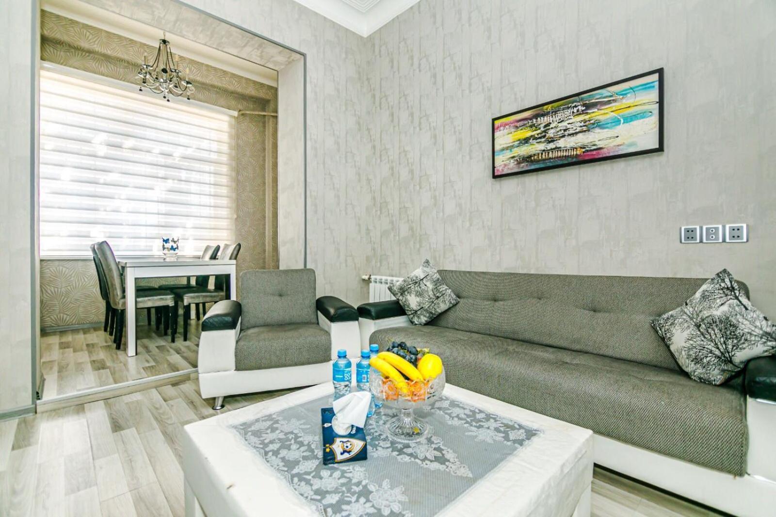 Azneft Square Deluxe Apartment Baku Kültér fotó