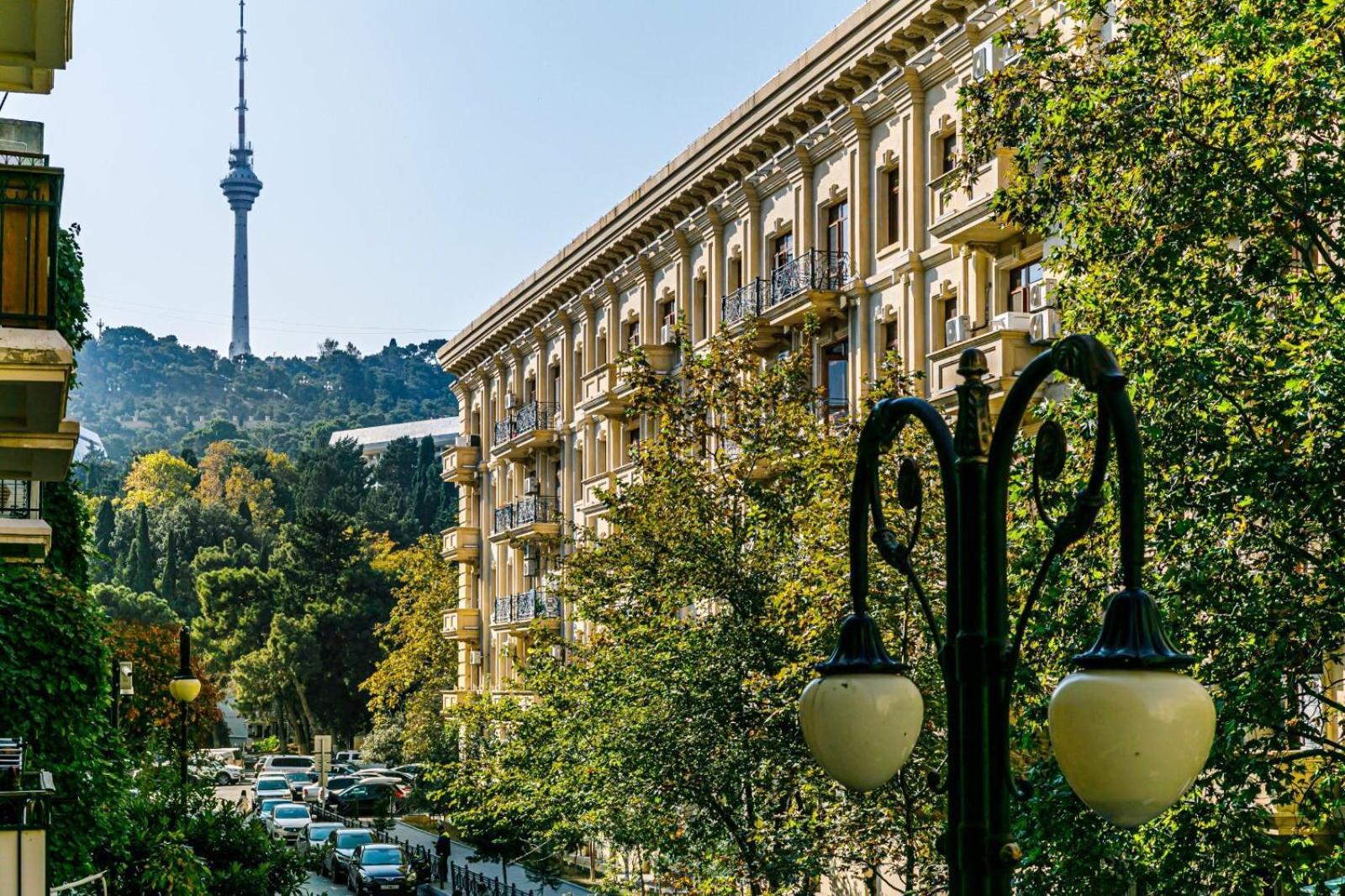 Azneft Square Deluxe Apartment Baku Kültér fotó