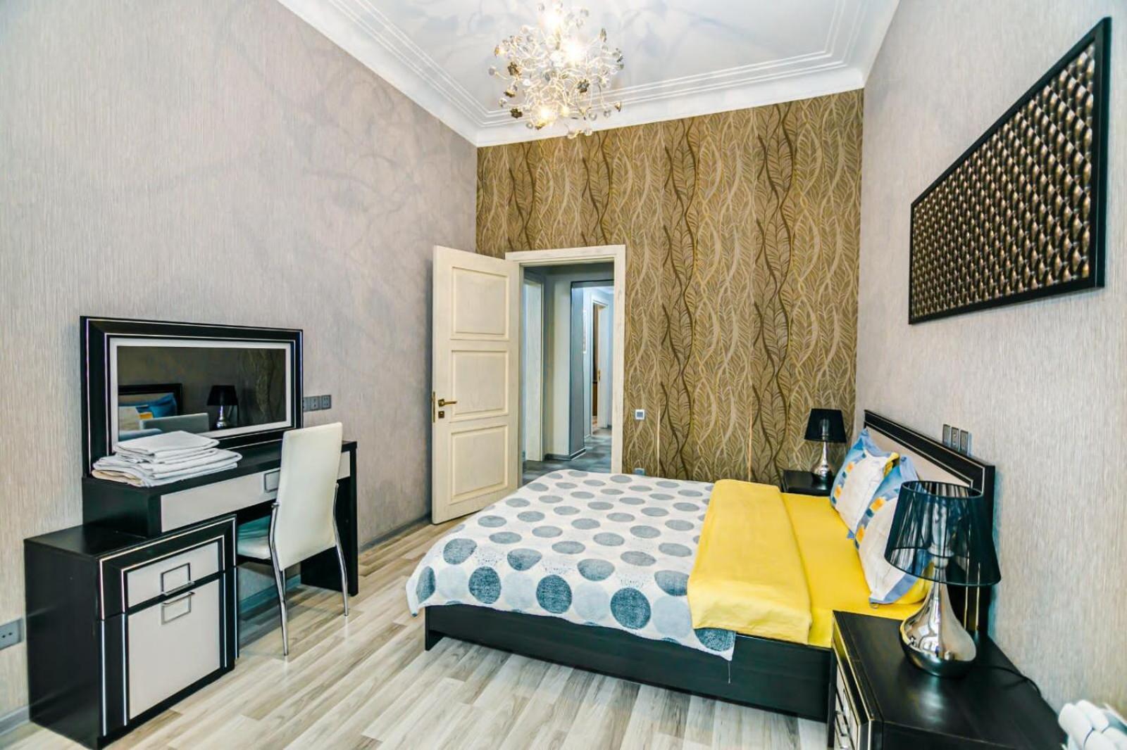 Azneft Square Deluxe Apartment Baku Kültér fotó